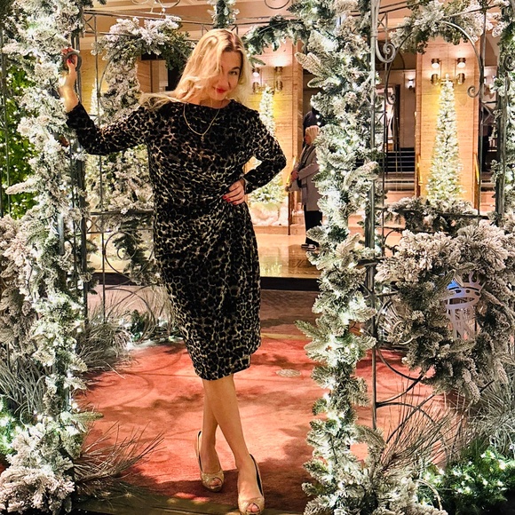 New leopard dress for woman NWT - Picture 1 of 9